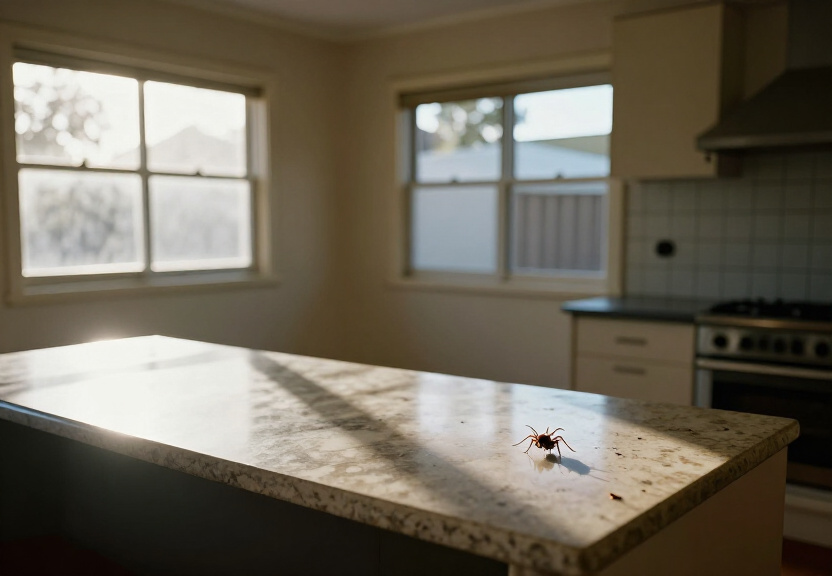 Termite damage in a Cheltenham home before treatment